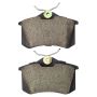 MPA 1001-0340C Quality-Built Premium Ceramic Brake Pads