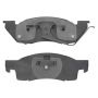 MPA 1001-0344M Quality-Built Premium Semi-Metallic Brake Pads