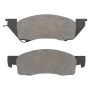 MPA 1001-0344M Quality-Built Premium Semi-Metallic Brake Pads