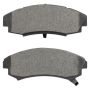 MPA 1001-0353M Quality-Built Premium Semi-Metallic Brake Pads w/ Hardware