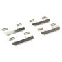 MPA 1001-0353M Quality-Built Premium Semi-Metallic Brake Pads w/ Hardware