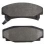 MPA 1001-0354M Quality-Built Premium Semi-Metallic Brake Pads w/ Hardware