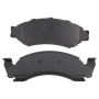 MPA 1001-0375M Quality-Built Premium Semi-Metallic Brake Pads w/ Hardware