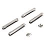 MPA 1001-0375M Quality-Built Premium Semi-Metallic Brake Pads w/ Hardware