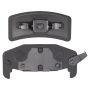 MPA 1001-0377M Quality-Built Premium Semi-Metallic Brake Pads w/ Hardware