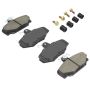 MPA 1001-0391C Quality-Built Premium Ceramic Brake Pads w/ Hardware