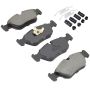 MPA 1001-0395M Quality-Built Premium Semi-Metallic Brake Pads w/ Hardware