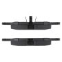 MPA 1001-0396M Quality-Built Premium Semi-Metallic Brake Pads w/ Hardware