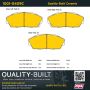 MPA 1001-0409C Quality-Built Premium Ceramic Brake Pads w/ Hardware