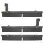 MPA 1001-0409C Quality-Built Premium Ceramic Brake Pads w/ Hardware