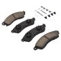MPA 1001-0412C Quality-Built Premium Ceramic Brake Pads w/ Hardware