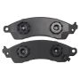 MPA 1001-0412C Quality-Built Premium Ceramic Brake Pads w/ Hardware