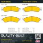 MPA 1001-0412C Quality-Built Premium Ceramic Brake Pads w/ Hardware