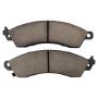 MPA 1001-0412C Quality-Built Premium Ceramic Brake Pads w/ Hardware