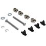 MPA 1001-0412M Quality-Built Premium Semi-Metallic Brake Pads w/ Hardware