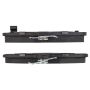 MPA 1001-0413M Quality-Built Premium Semi-Metallic Brake Pads w/ Hardware