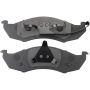 MPA 1001-0417M Quality-Built Premium Semi-Metallic Brake Pads w/ Hardware