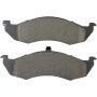 MPA 1001-0417M Quality-Built Premium Semi-Metallic Brake Pads w/ Hardware