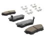 MPA 1001-0418C Quality-Built Premium Ceramic Brake Pads w/ Hardware