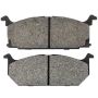 MPA 1001-0420M Quality-Built Premium Semi-Metallic Brake Pads