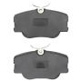 MPA 1001-0423M Quality-Built Premium Semi-Metallic Brake Pads w/ Hardware