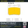 MPA 1001-0426C Quality-Built Premium Ceramic Brake Pads