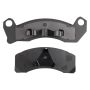 MPA 1001-0431M Quality-Built Premium Semi-Metallic Brake Pads w/ Hardware