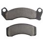 MPA 1001-0431M Quality-Built Premium Semi-Metallic Brake Pads w/ Hardware