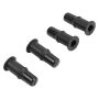MPA 1001-0431M Quality-Built Premium Semi-Metallic Brake Pads w/ Hardware