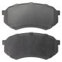 MPA 1001-0433C Quality-Built Premium Ceramic Brake Pads w/ Hardware