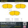 MPA 1001-0465C Quality-Built Premium Ceramic Brake Pads w/ Hardware