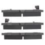 MPA 1001-0473C Quality-Built Premium Ceramic Brake Pads w/ Hardware