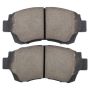 MPA 1001-0476AC Quality-Built Premium Ceramic Brake Pads w/ Hardware