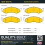 MPA 1001-0477C Quality-Built Premium Ceramic Brake Pads w/ Hardware