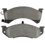 MPA 1001-0478M Quality-Built Premium Semi-Metallic Brake Pads w/ Hardware