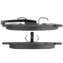 MPA 1001-0478M Quality-Built Premium Semi-Metallic Brake Pads w/ Hardware
