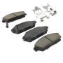MPA 1001-0496C Quality-Built Premium Ceramic Brake Pads w/ Hardware