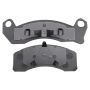 MPA 1001-0499M Quality-Built Premium Semi-Metallic Brake Pads w/ Hardware