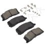 MPA 1001-0501C Quality-Built Premium Ceramic Brake Pads w/ Hardware