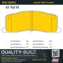 MPA 1001-0501C Quality-Built Premium Ceramic Brake Pads w/ Hardware