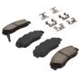 MPA 1001-0503C Quality-Built Premium Ceramic Brake Pads w/ Hardware