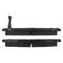 MPA 1001-0503C Quality-Built Premium Ceramic Brake Pads w/ Hardware