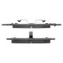 MPA 1001-0506C Quality-Built Premium Ceramic Brake Pads w/ Hardware
