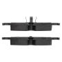 MPA 1001-0517M Quality-Built Premium Semi-Metallic Brake Pads w/ Hardware