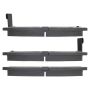 MPA 1001-0530C Quality-Built Premium Ceramic Brake Pads w/ Hardware