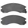 MPA 1001-0530M Quality-Built Premium Semi-Metallic Brake Pads w/ Hardware