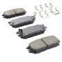 MPA 1001-0532C Quality-Built Premium Ceramic Brake Pads w/ Hardware