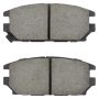 MPA 1001-0532C Quality-Built Premium Ceramic Brake Pads w/ Hardware