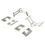 MPA 1001-0536C Quality-Built Premium Ceramic Brake Pads w/ Hardware