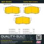 MPA 1001-0540C Quality-Built Premium Ceramic Brake Pads w/ Hardware